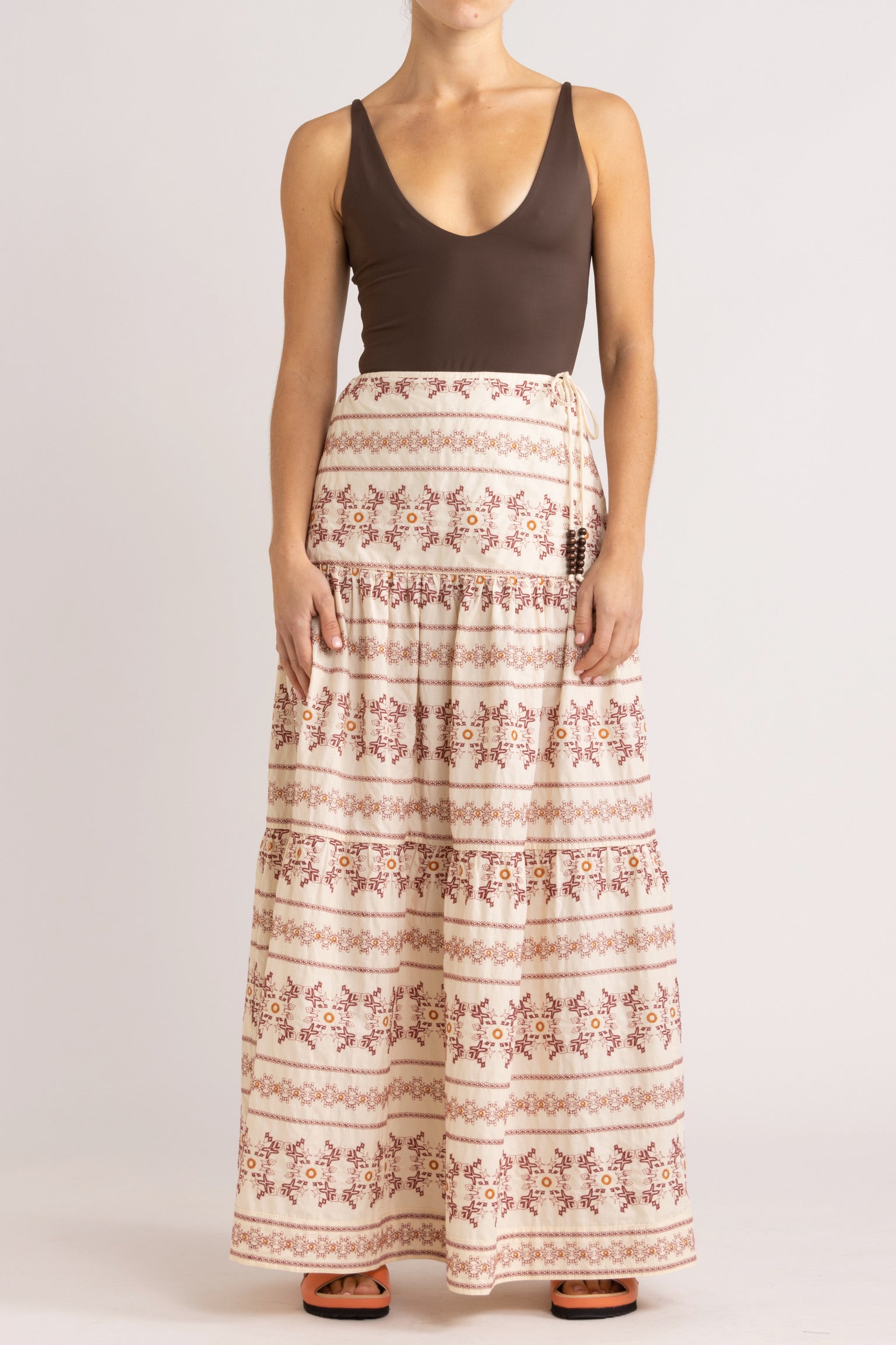 Ensemble - Paisley One Piece, Anouk Skirt & Hawn Slide