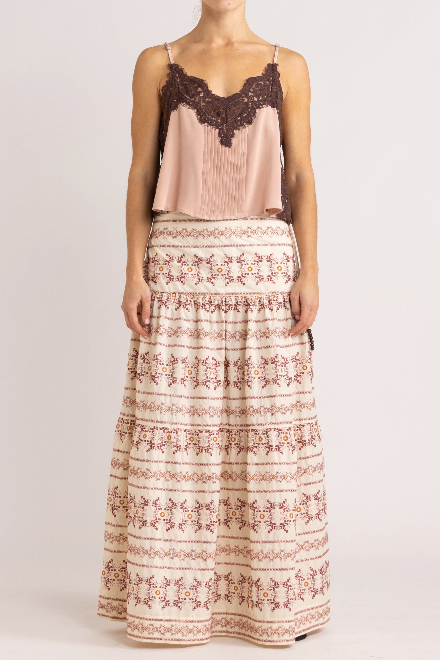 Ensemble - Nettie Cami, Anouk Maxi Skirt & Hawn Slide