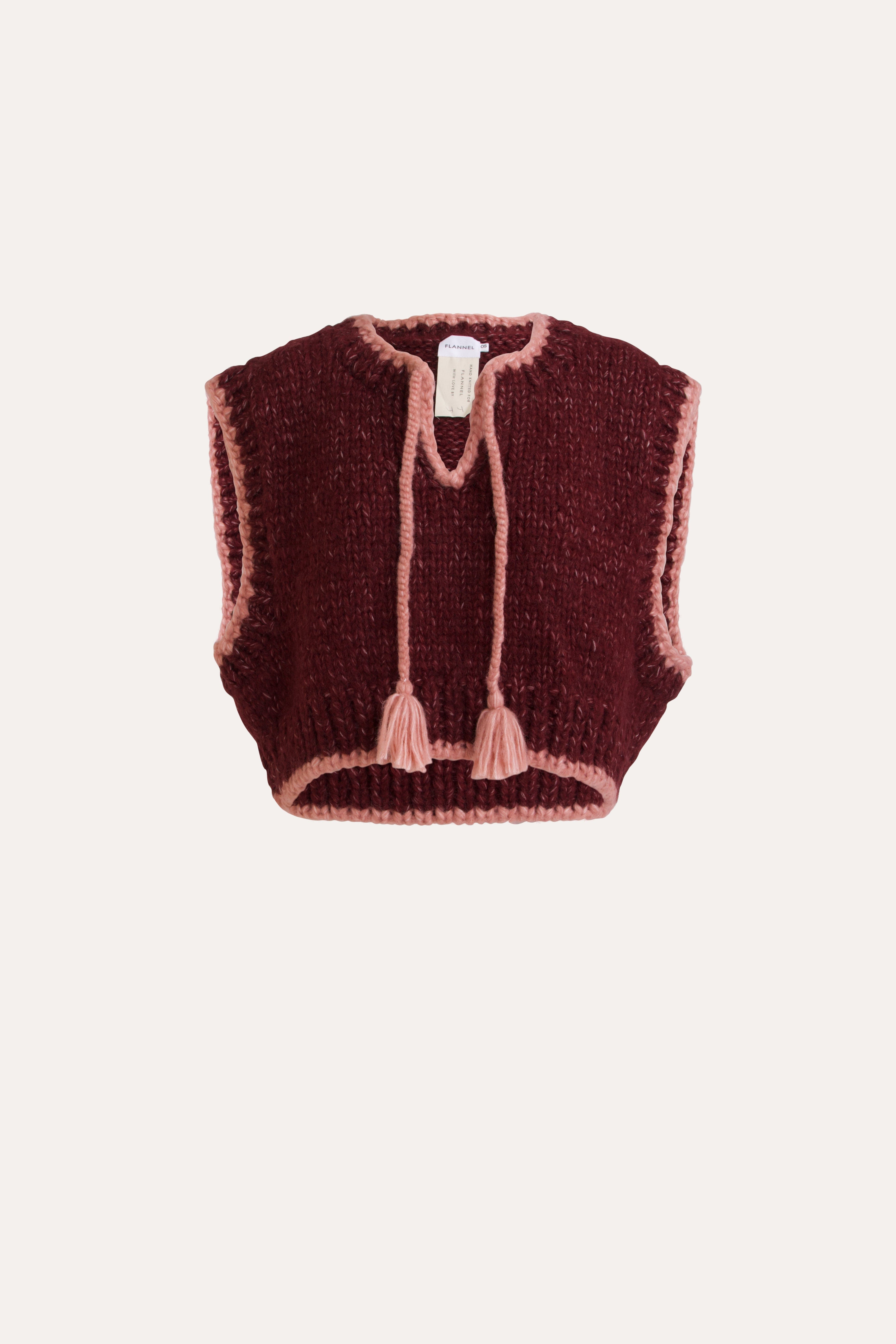 London Chunky Knit Vest