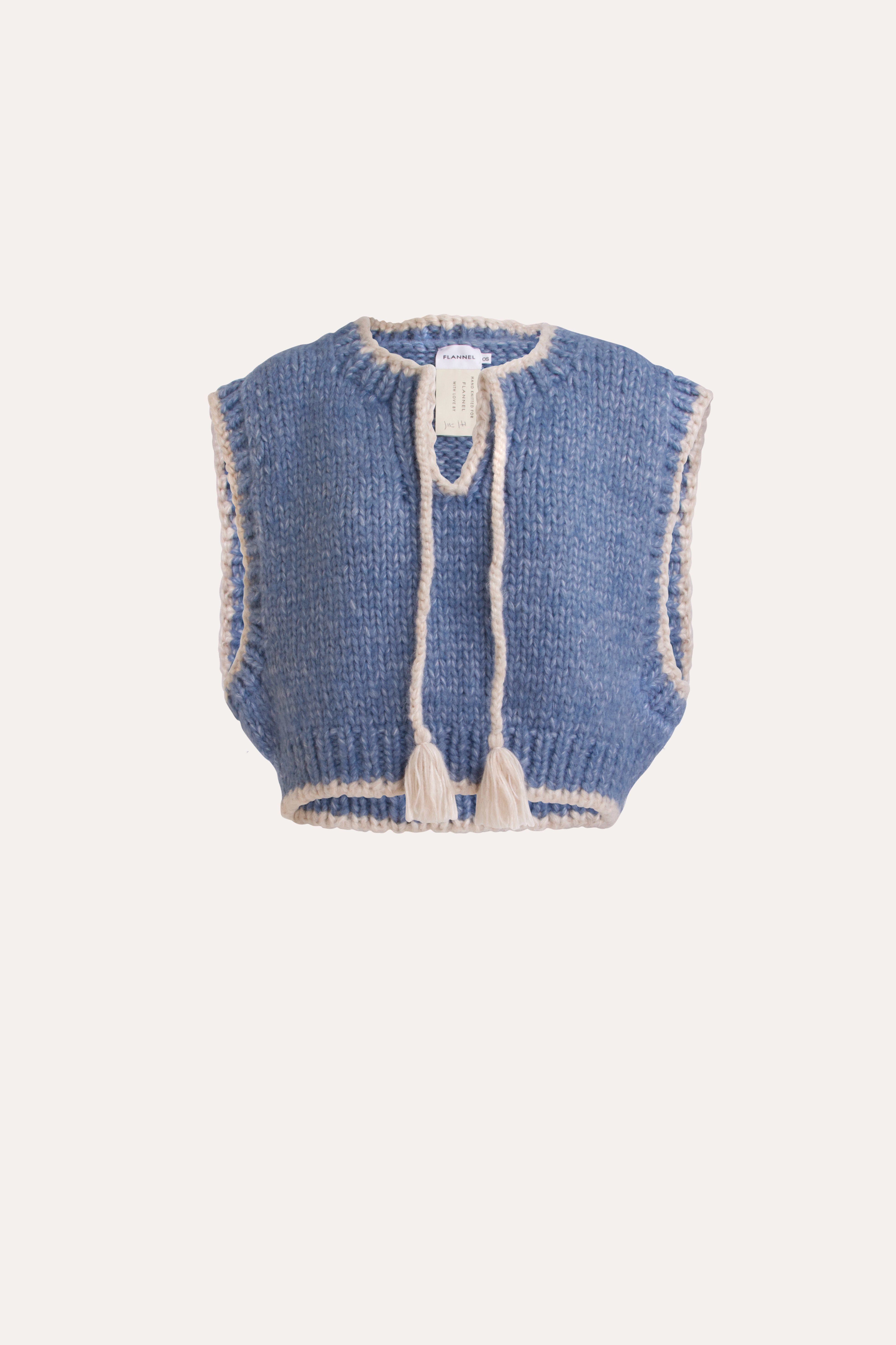 London Chunky Knit Vest