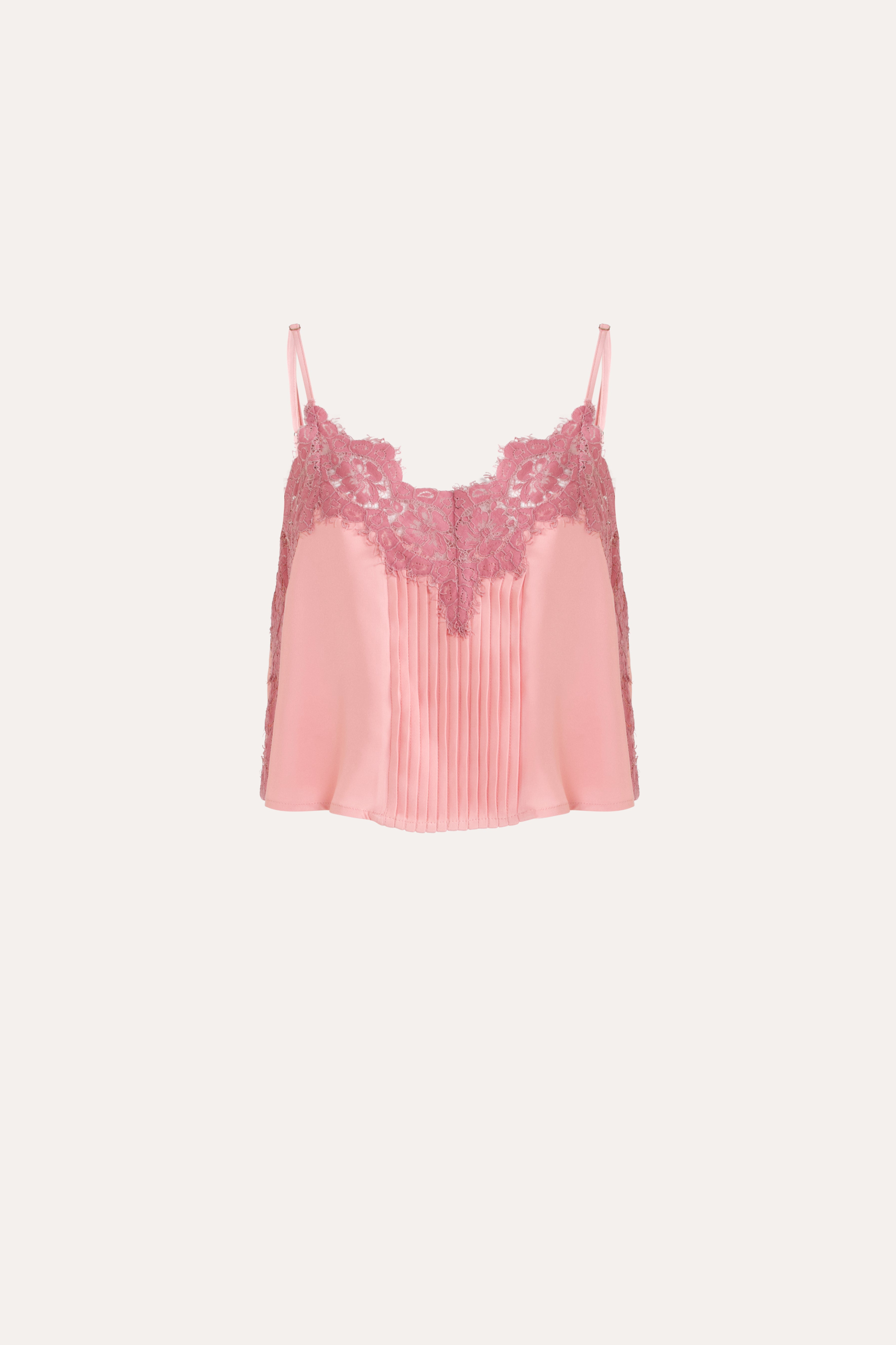 Nettie Silk & Lace Cami