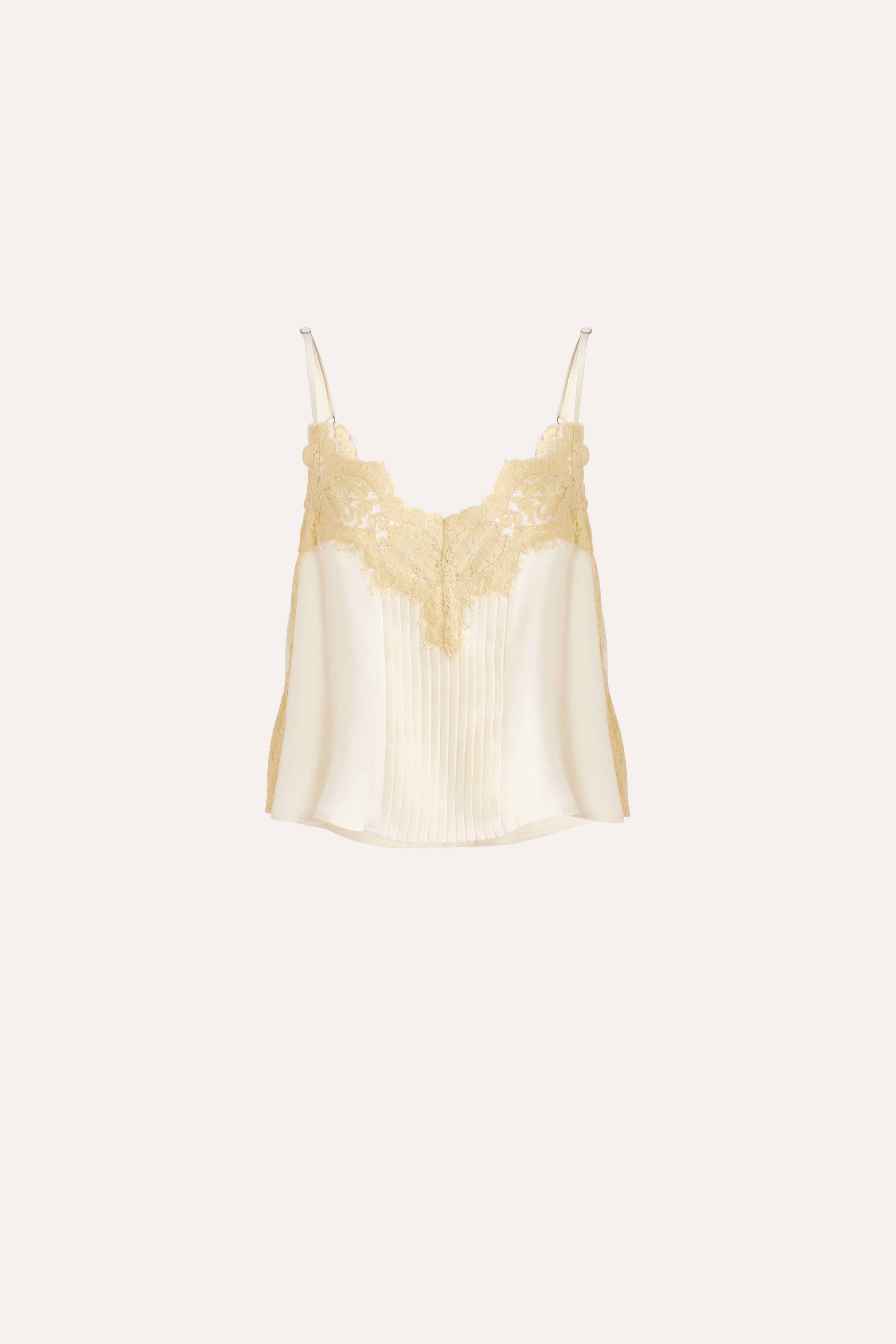 Nettie Silk & Lace Cami