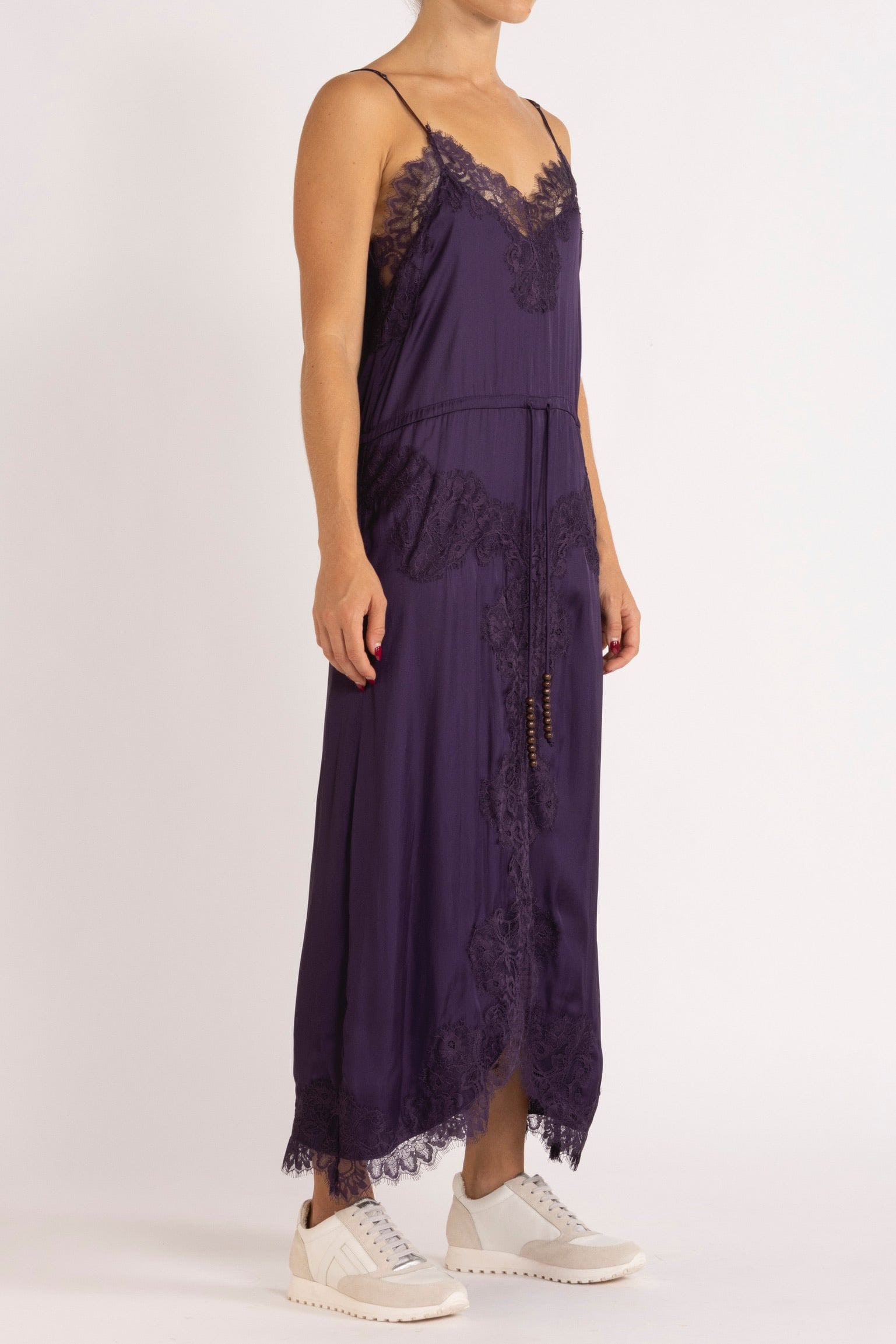 Mimi Cami Dress with Lace Trim