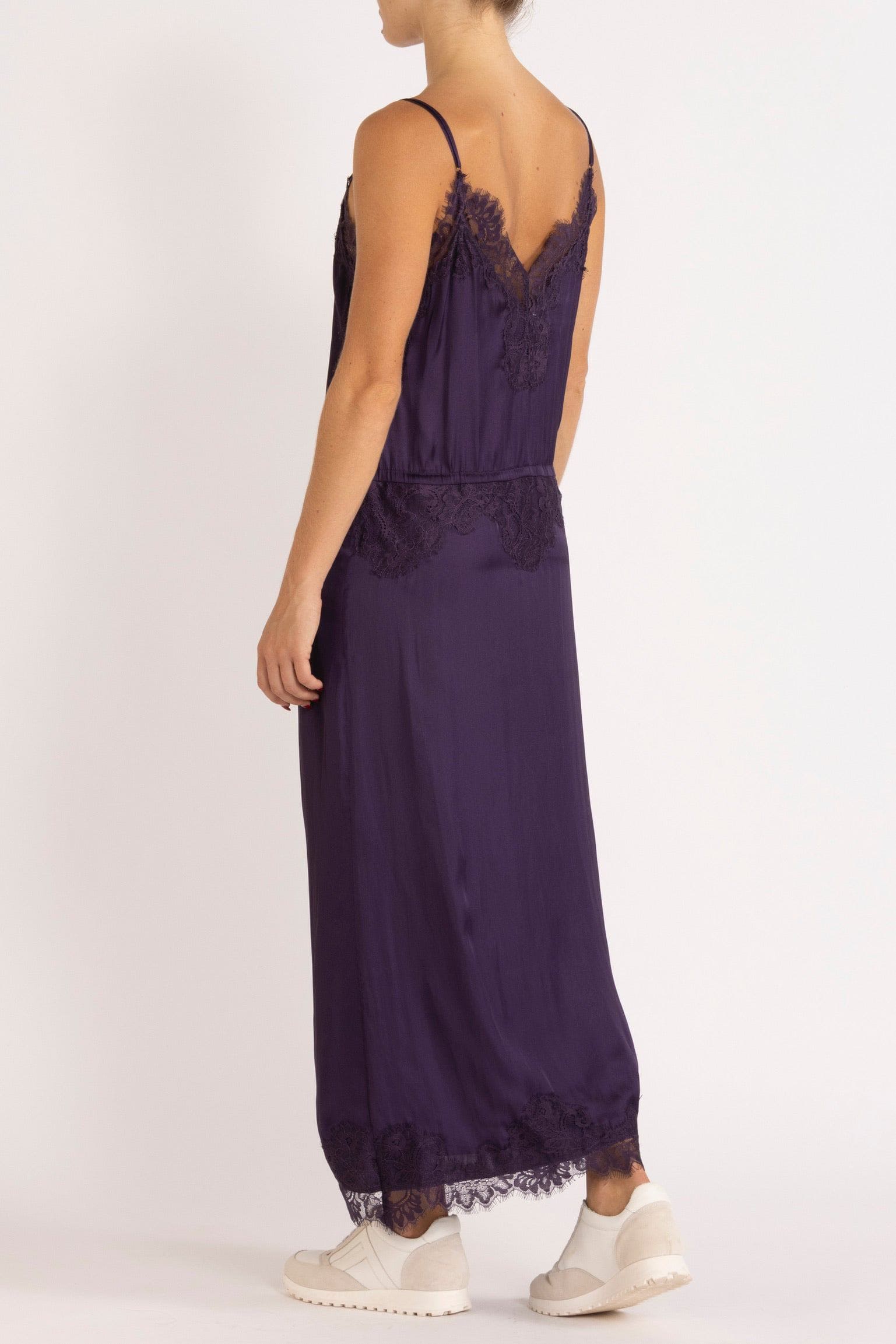 Mimi Cami Dress with Lace Trim