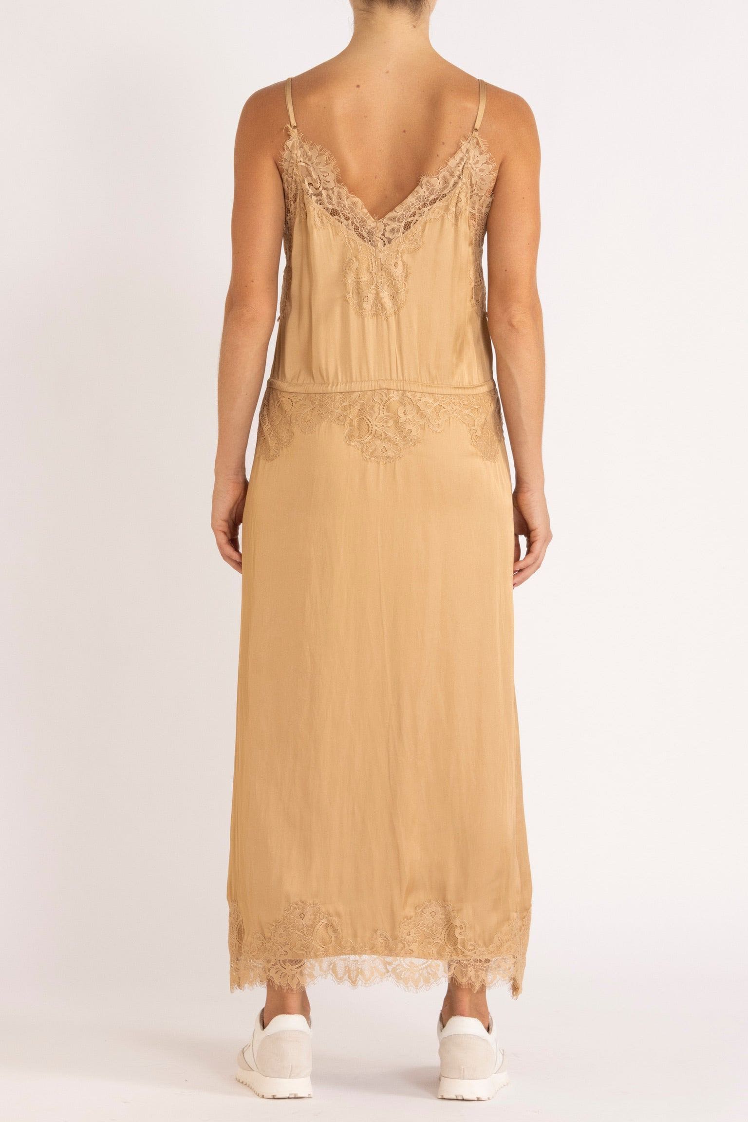 Mimi Cami Dress with Lace Trim