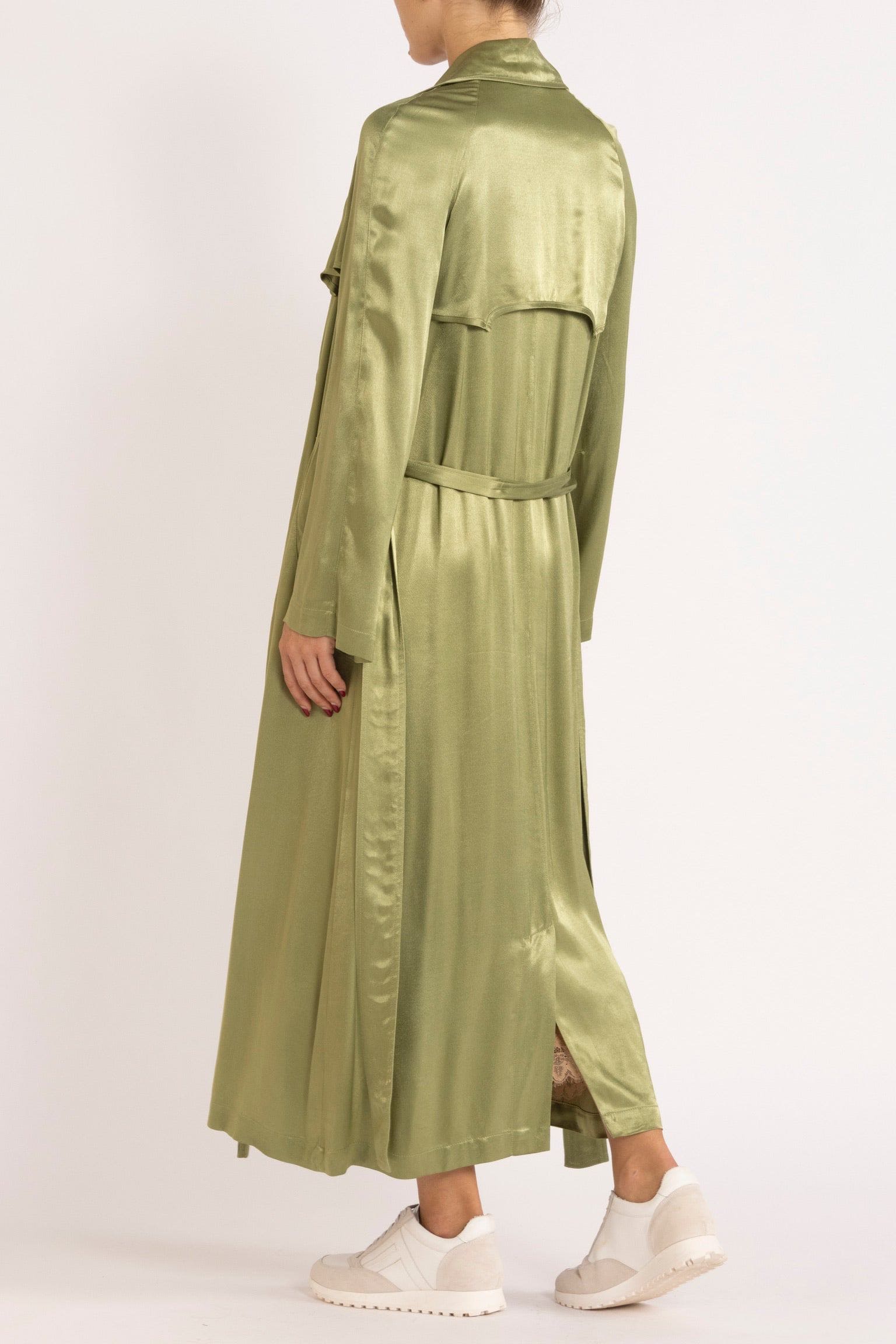 Lottie Satin Trench