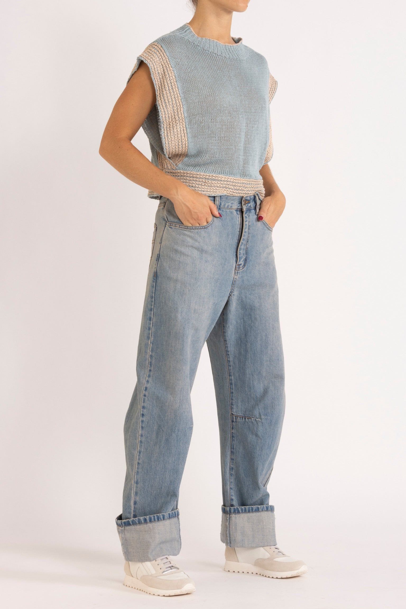 Clay Bow-Leg Jean