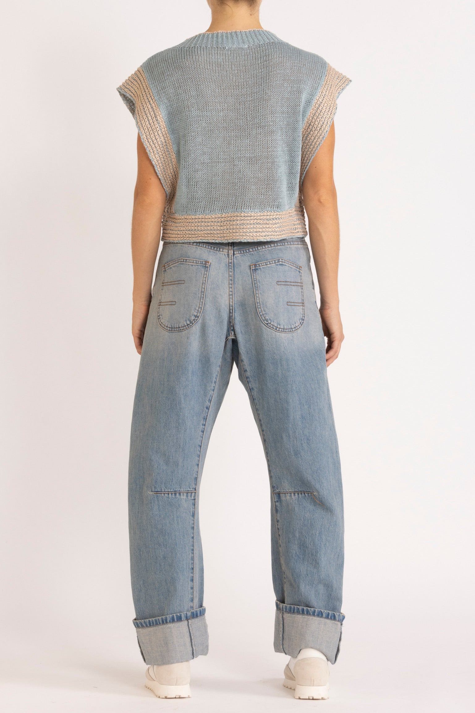 Avril Linen Knit Vest