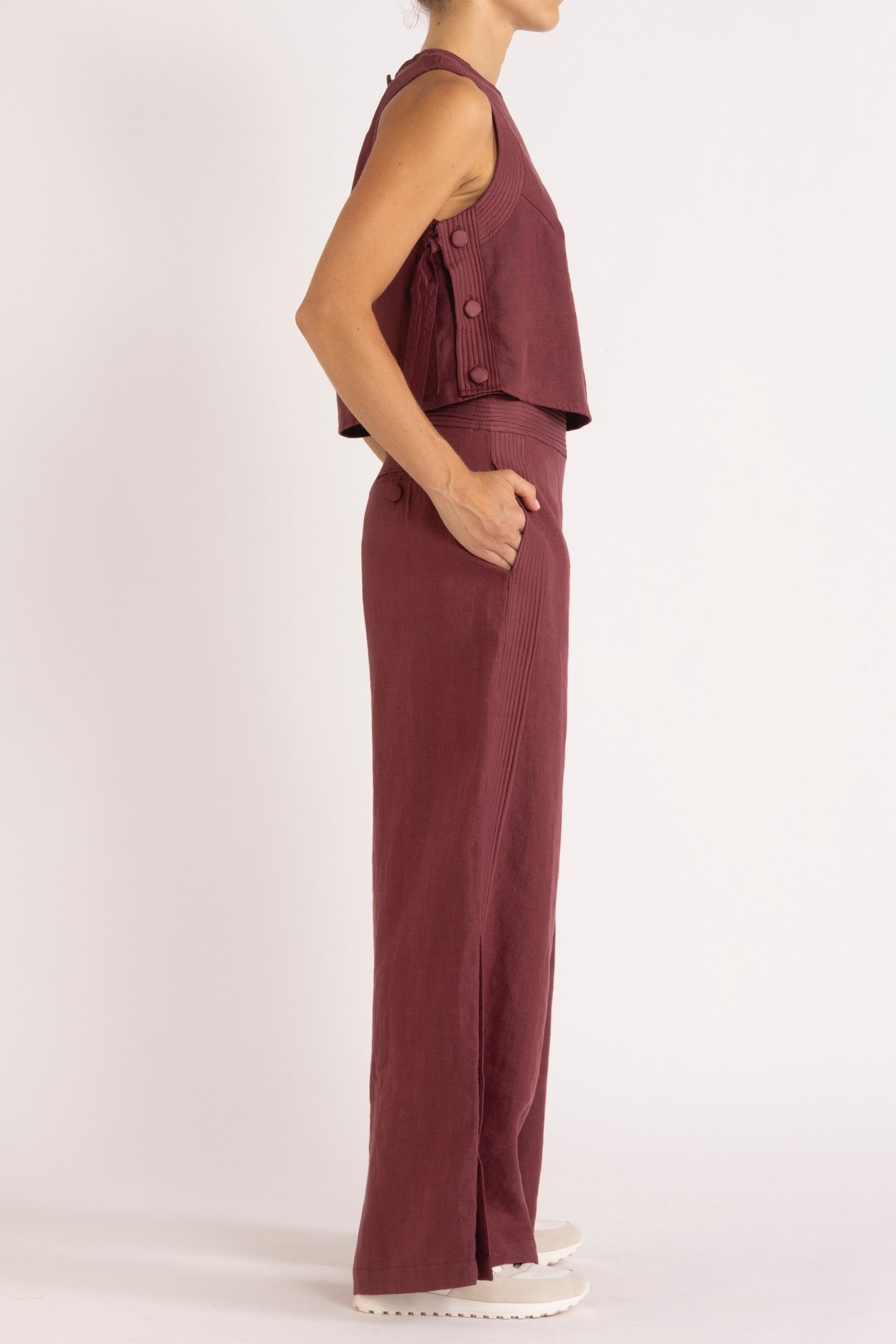 Clement Linen Pant