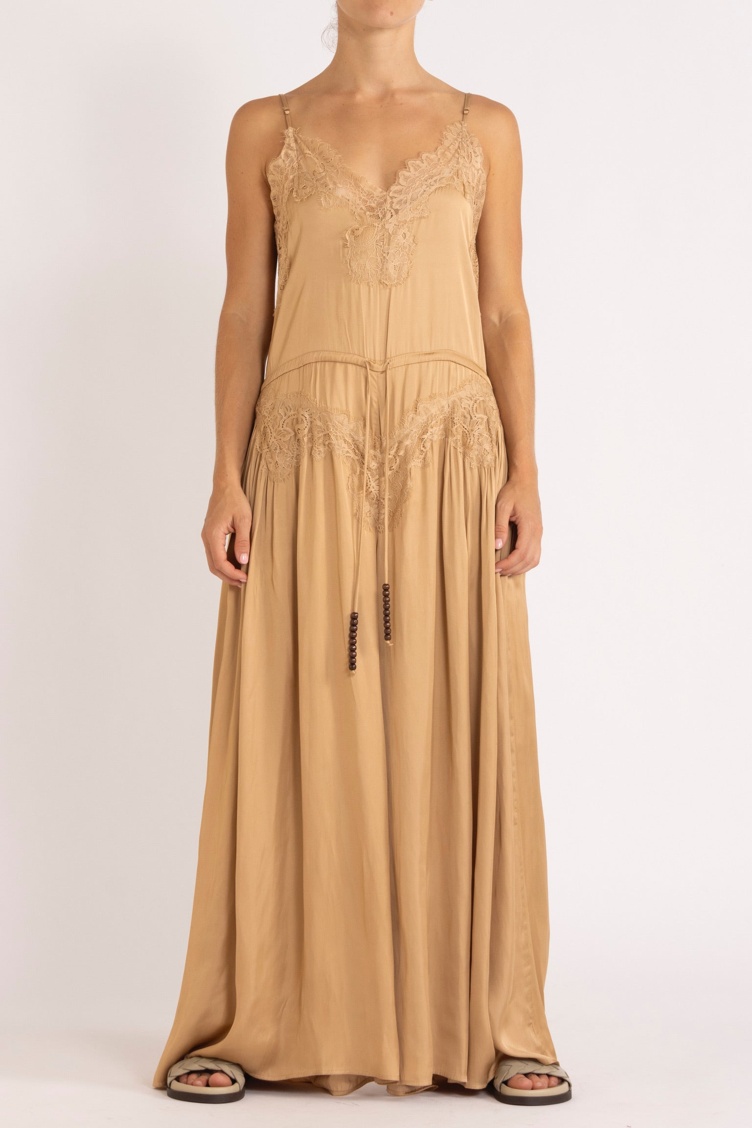 Mimi Jumpsuit with Lace Trim