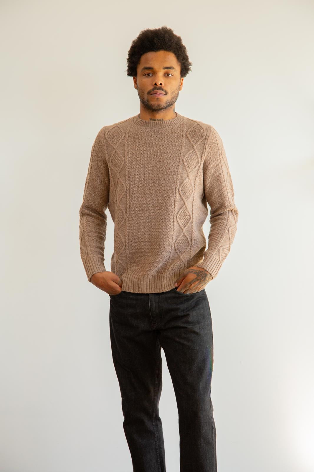 Herbert Cable Knit Sweater